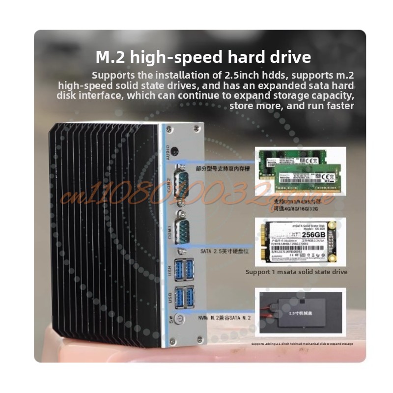Mini Industrial PC - Quad-Core - Fanless Industrial Pc Rs485 Core I7 ulasan dan harga