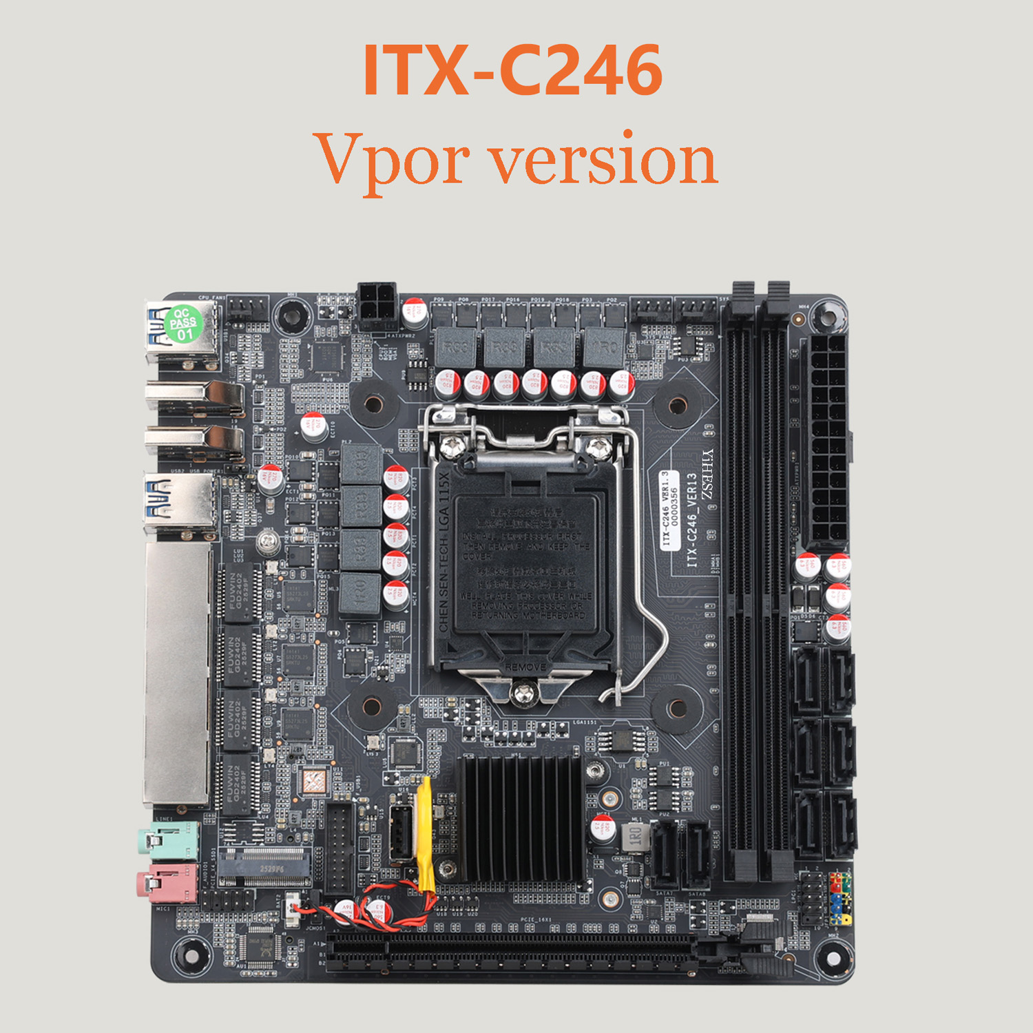 C246 Mini-ITX Motherboard 8 Ba - Nas Motherboard 8 Sata Mini Itx ulasan dan harga