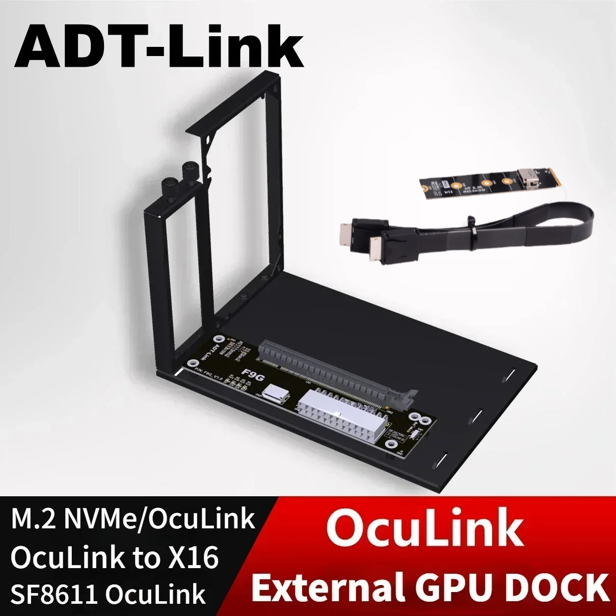 ADT PCIe 4.0 64Gbps OcuLink Ex - Oculink Egpu Mini Pc ulasan dan harga